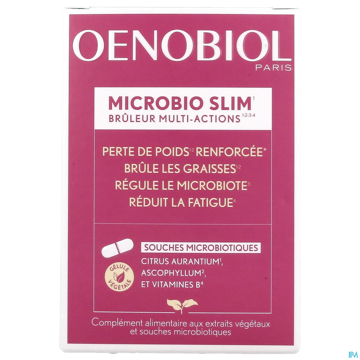 Oenobiol Microbio Slim Gelule 60