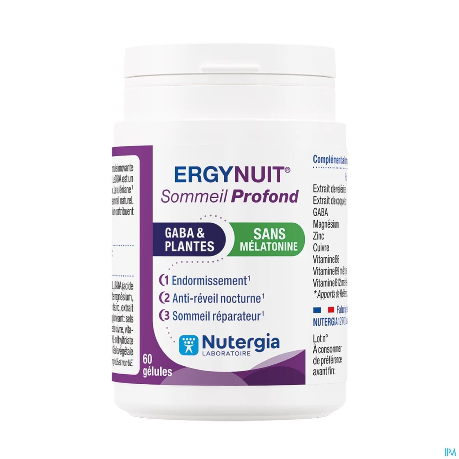 ERGYNUIT SOMMEIL PROFOND GELUL 60