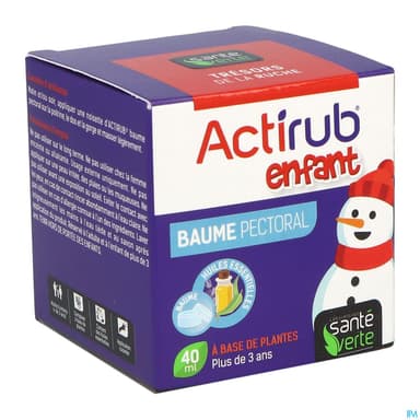 ACTIRUB SANTE VERTE BAUM PECT 40ML