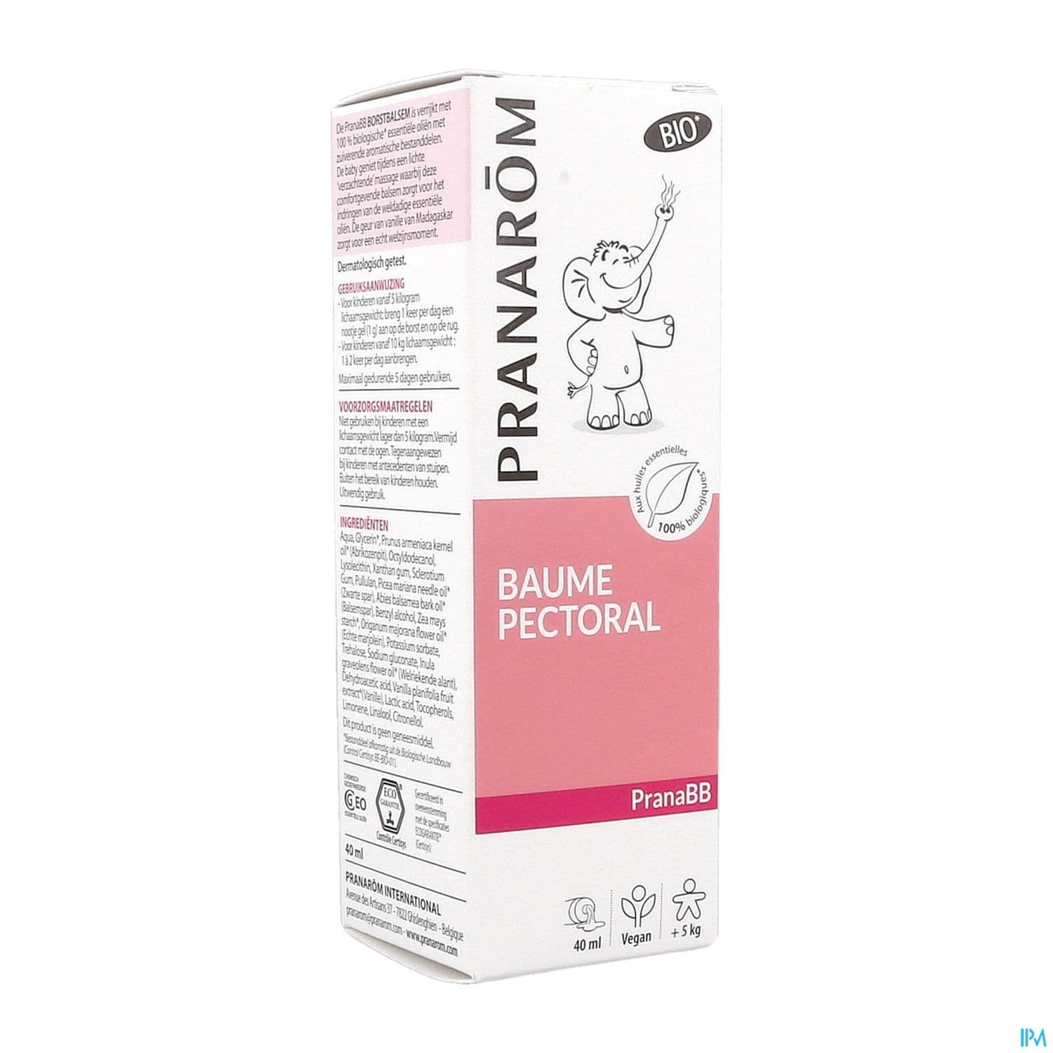 PRANAROM PRANABB BAUME PECTO 40ML