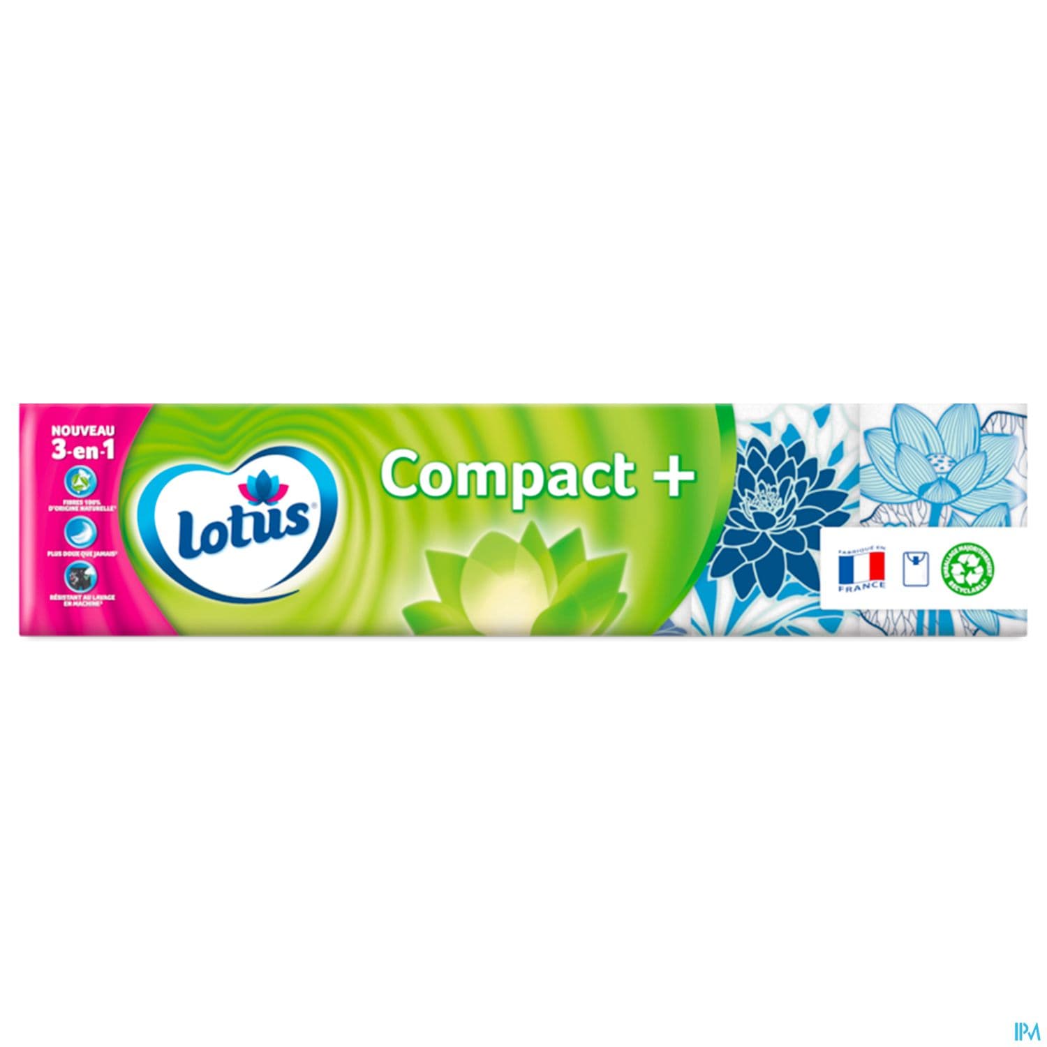 Lotus Mouchoir Compact Paquet X6