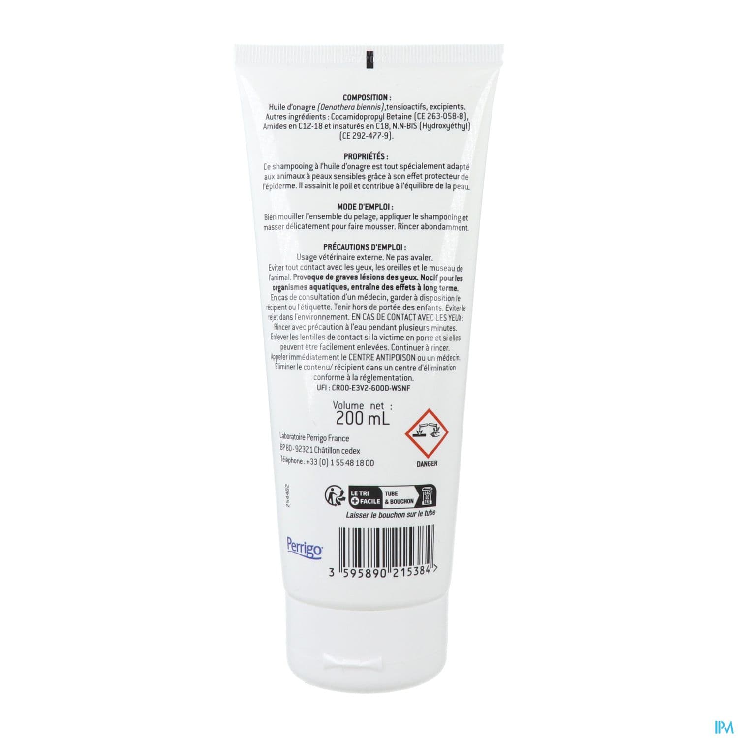 CLEM/THEK SH P/SENS ONAGRE 200ML