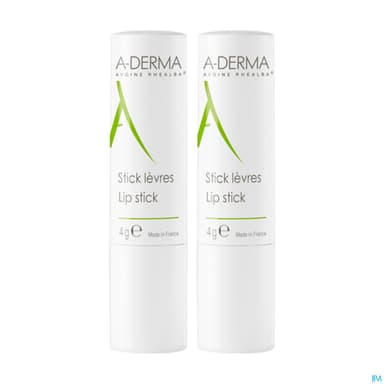 ADERMA DUO STICK LEVRES 4GR