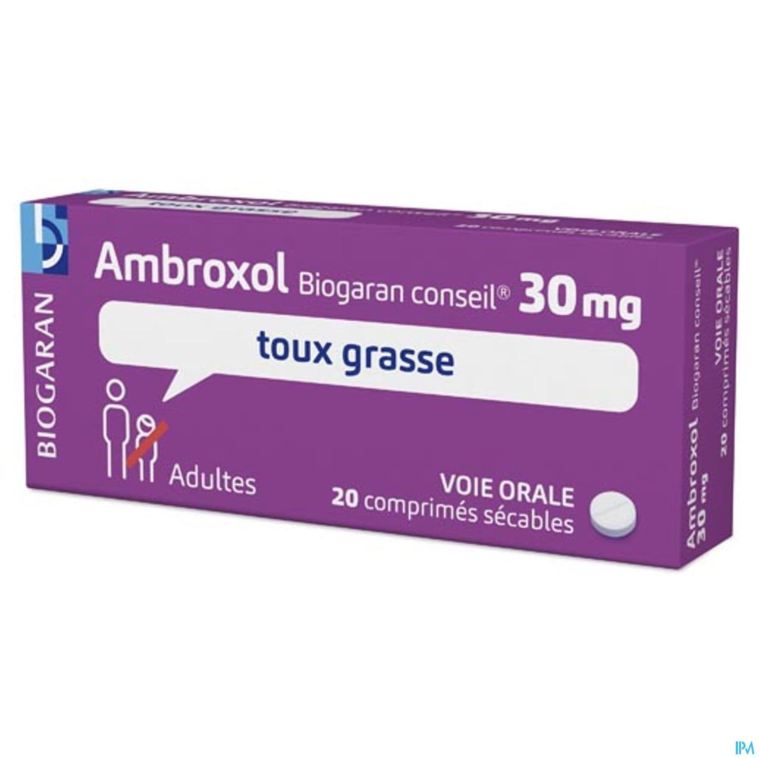 AMBROXOL 30MG BIOG CONS CPR SEC 20