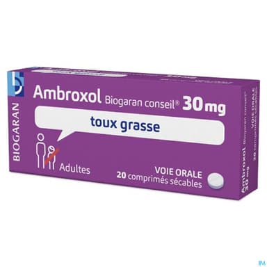 AMBROXOL 30MG BIOG CONS CPR SEC 20