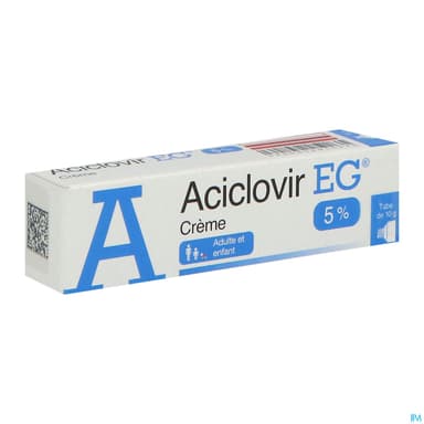 Aciclovir Eg 5% Creme 10g