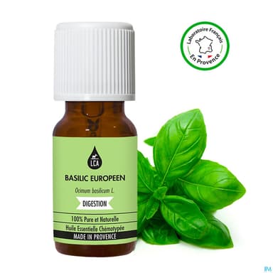 Lca Huile Essentielle De Basilic Europeen 10ml