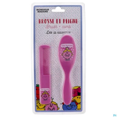 MR/MME DUO BROSSE ET PEIGNE ROSE
