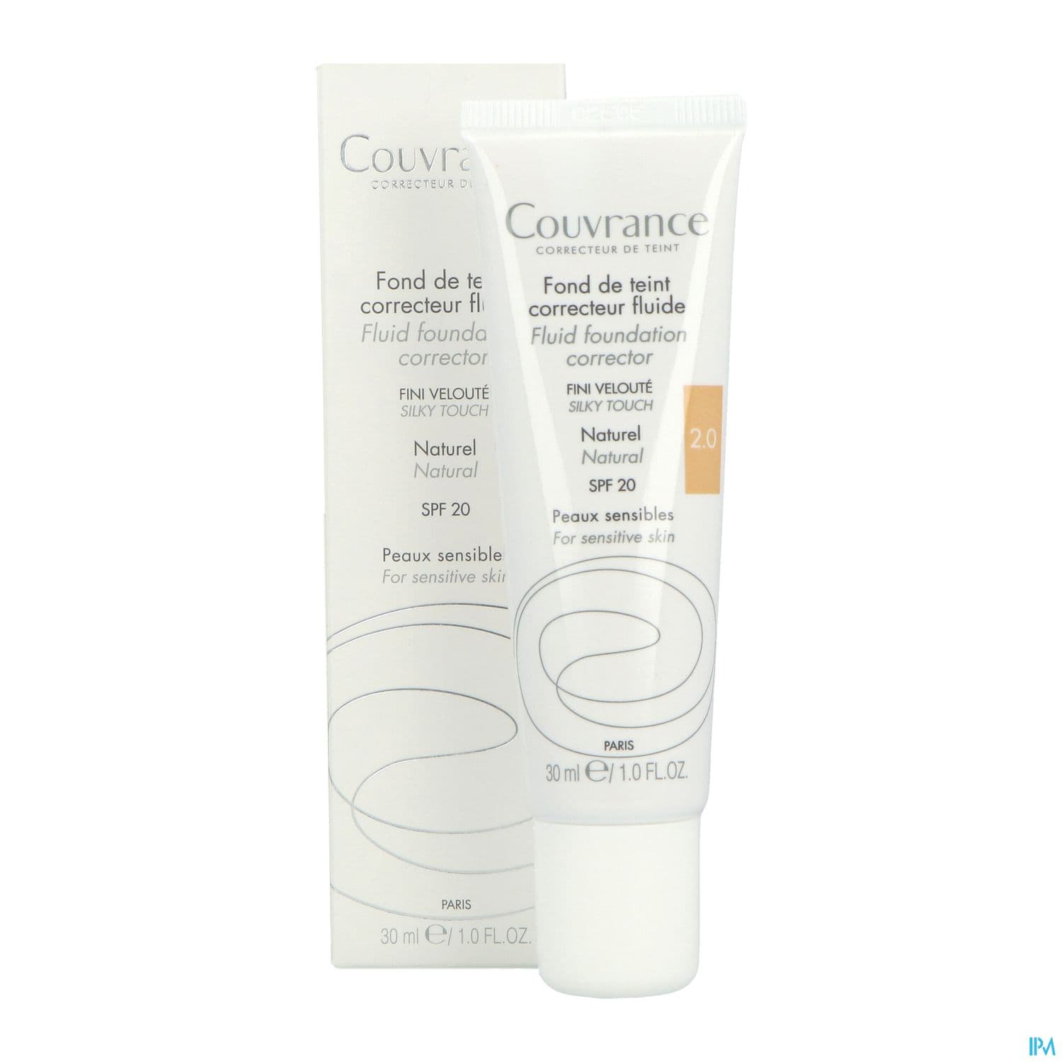 Avene Couvrance Fdt Correct. Fluide 2 Naturel 30ml