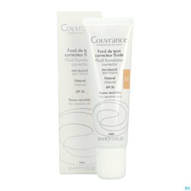Avene Couvrance Fdt Correct. Fluide 2 Naturel 30ml