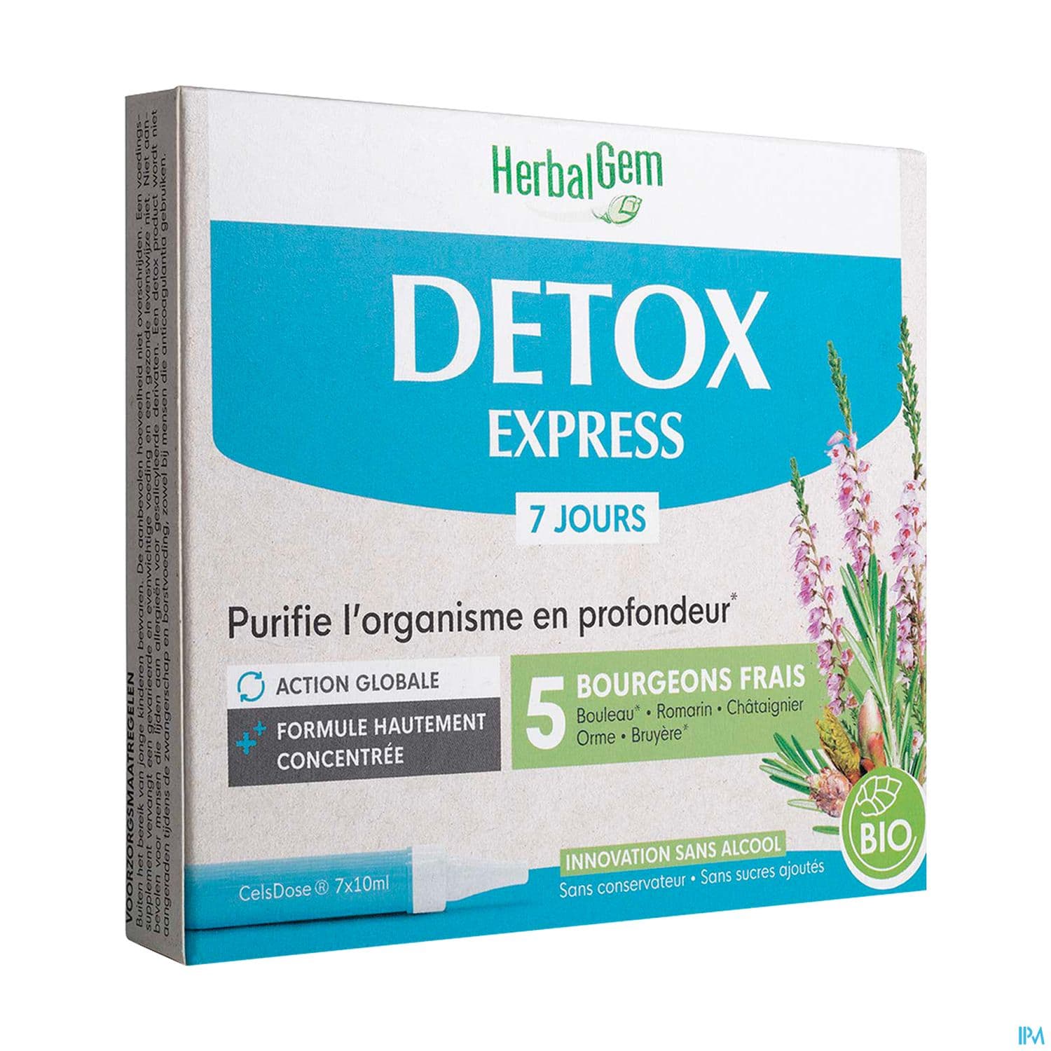 Herbalgem Complexes Gemmo Detox Express Bio 7x10ml