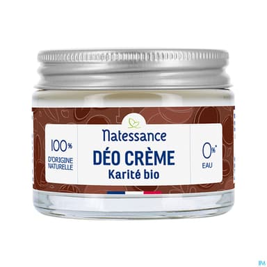 NATESSANCE BIO DEOD CR KARITE 50G