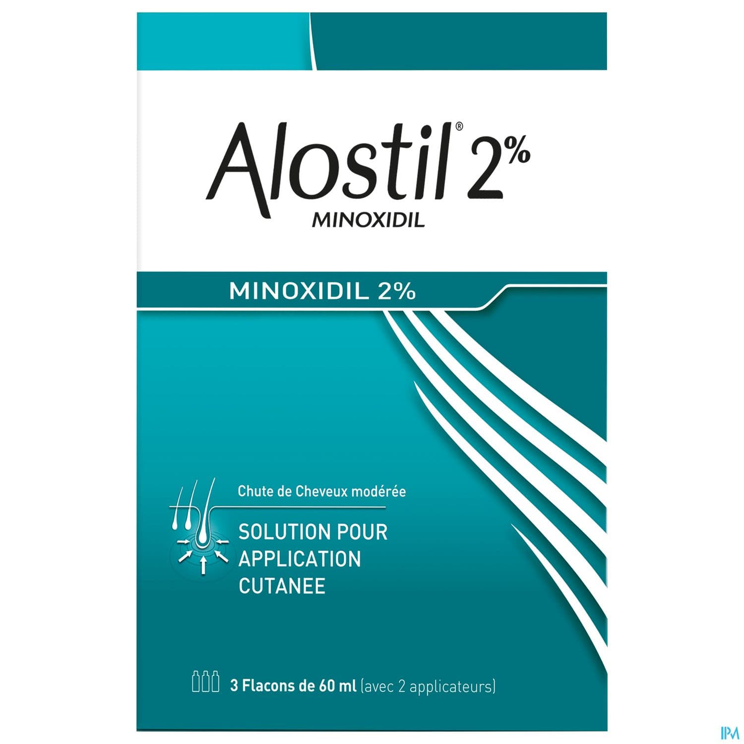 Alostil 2% Solution Pour Application Cutanee 60ml X3
