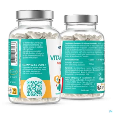 NUTRI&CO VITAMINE B12 GELU 120
