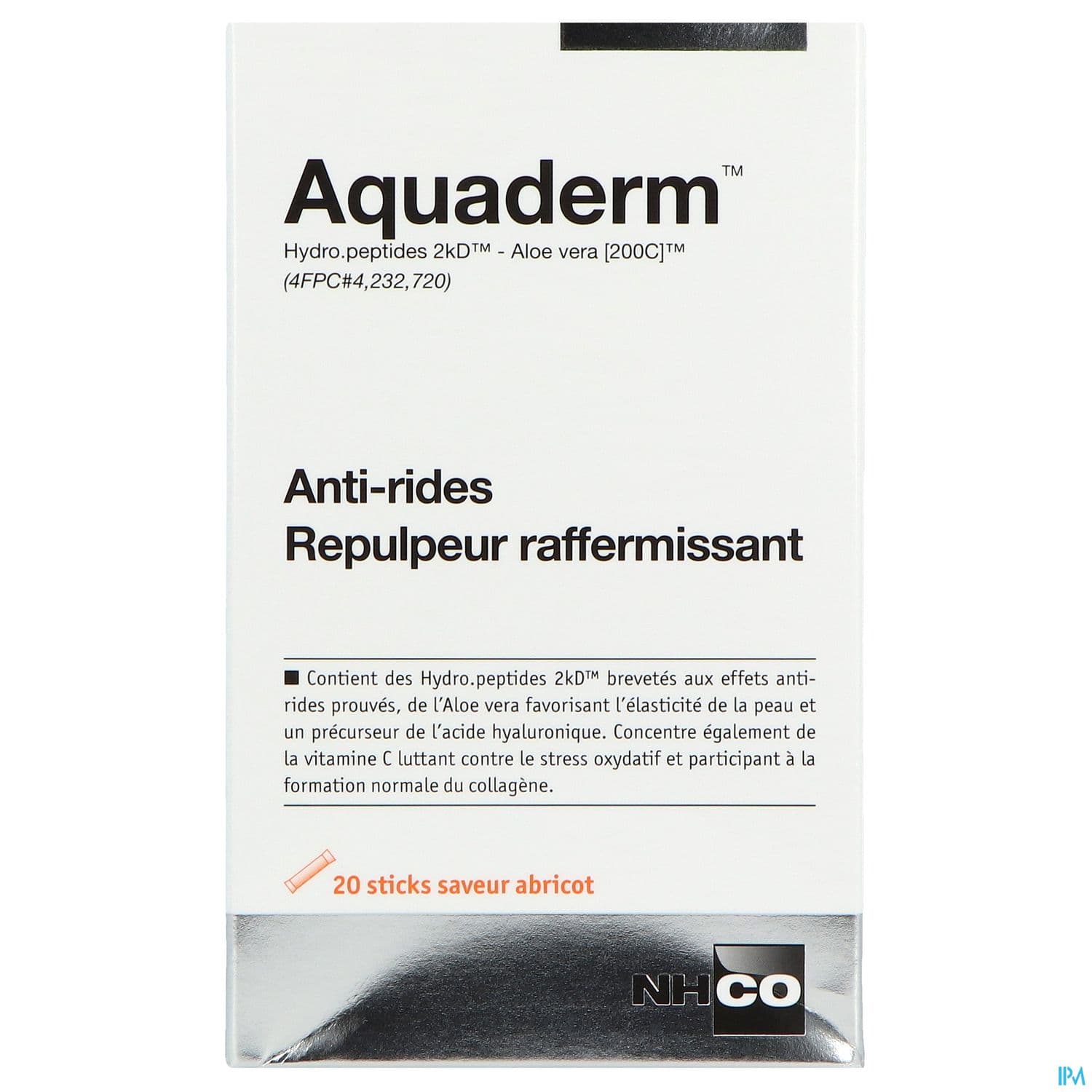 NHCO AQUADERM A/RIDE 20 STICKS