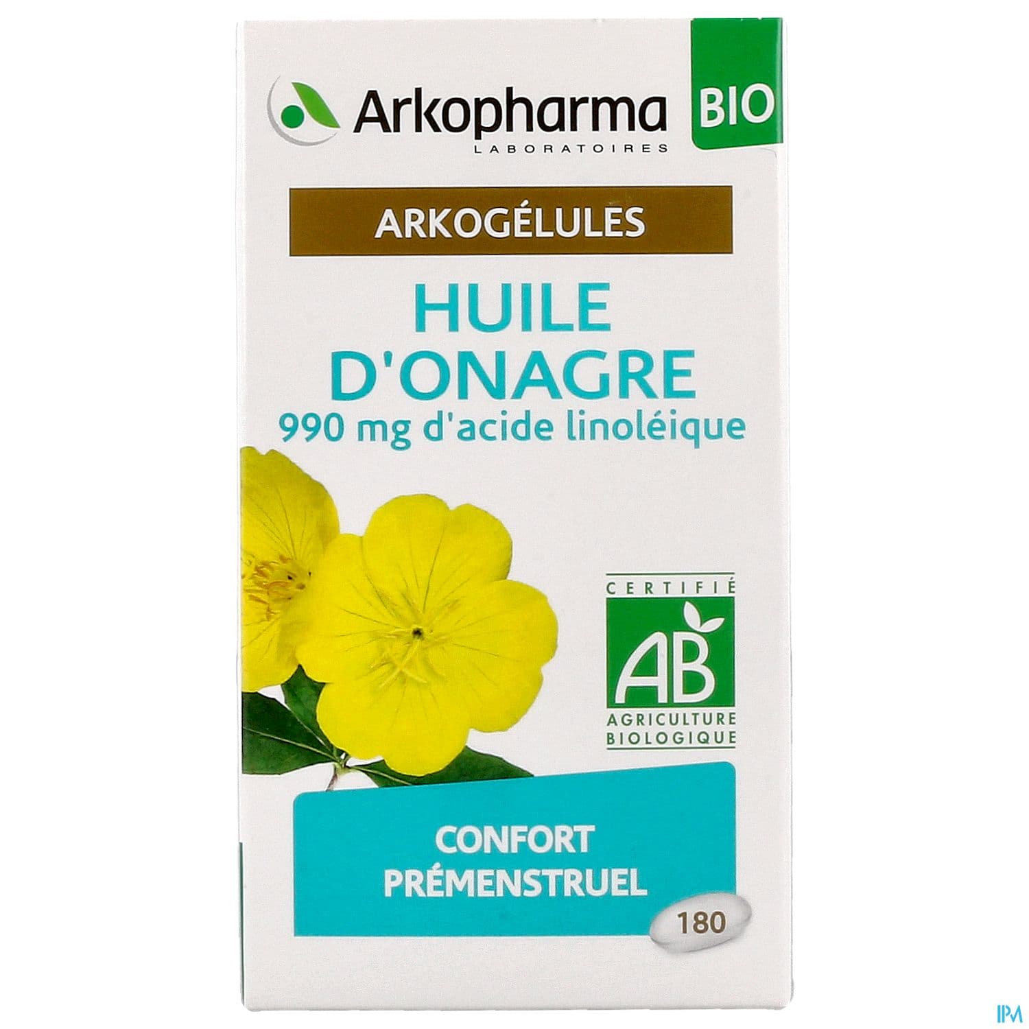 ARKOG HUILE D ONAGRE BIO CAPS 180