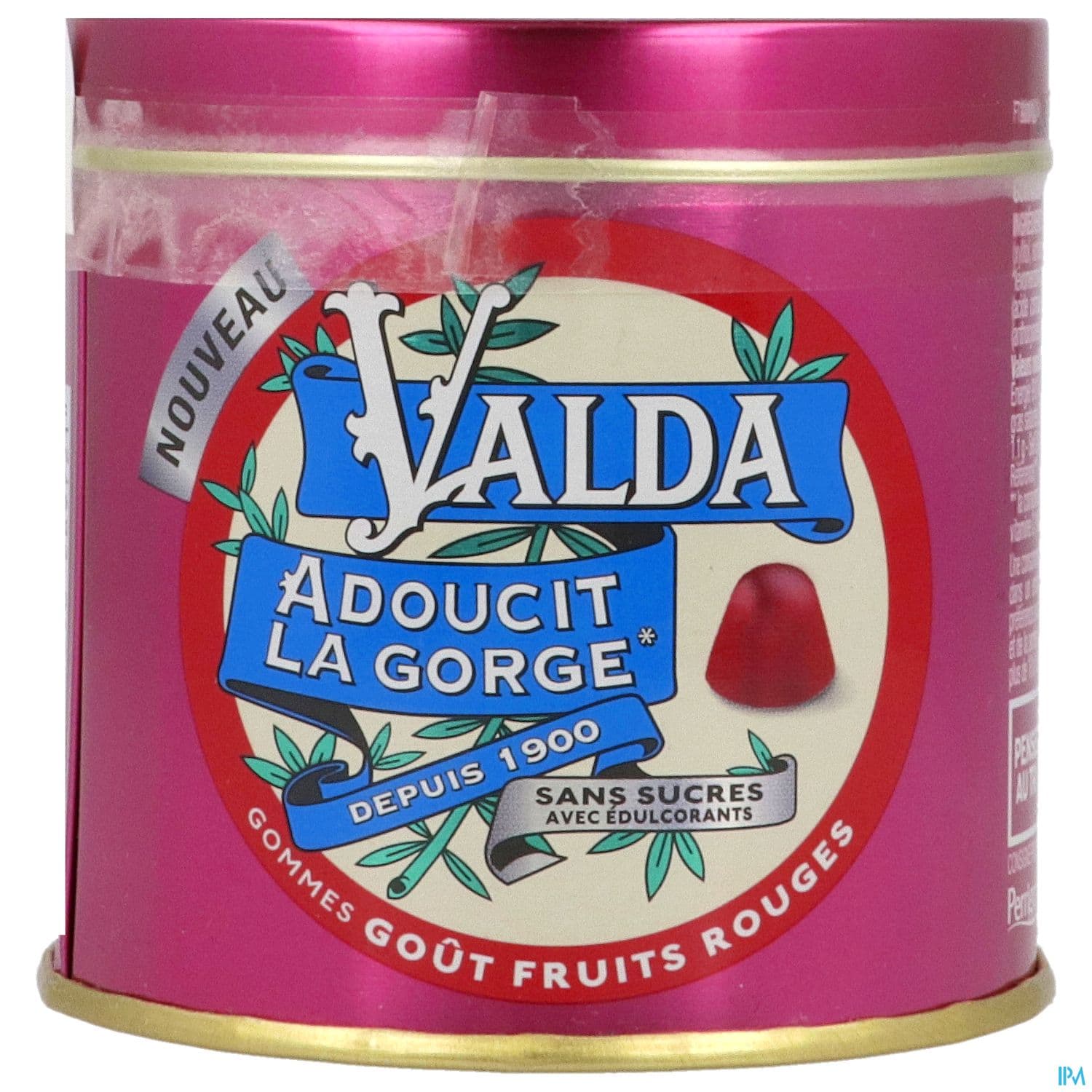 Valda Gommes Fruits Rouges Sans Sucre 140g
