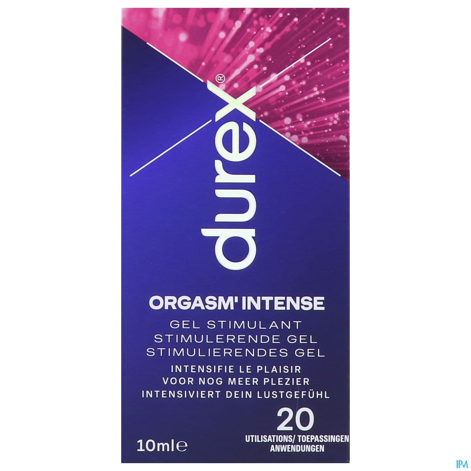 DUREX PLAY GEL ORGASM INTENSE 10ML