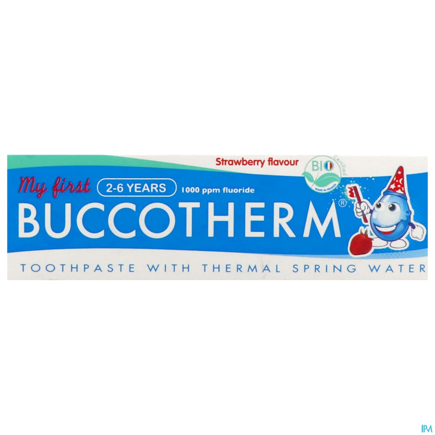 Buccotherm 2/6ans Dentifrice Fraise Bio 50ml