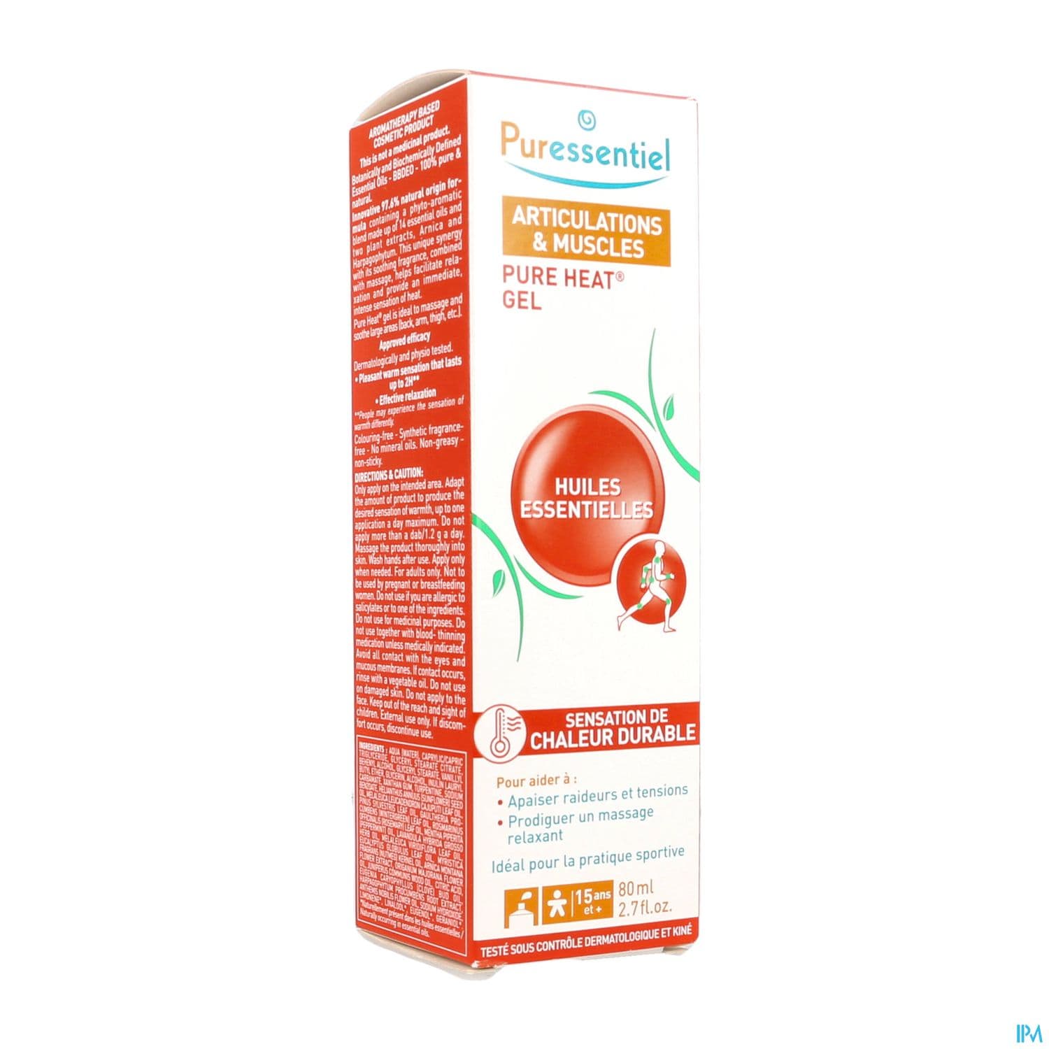 Puressentiel Gel Pure Heat Articulations Muscles 80ml