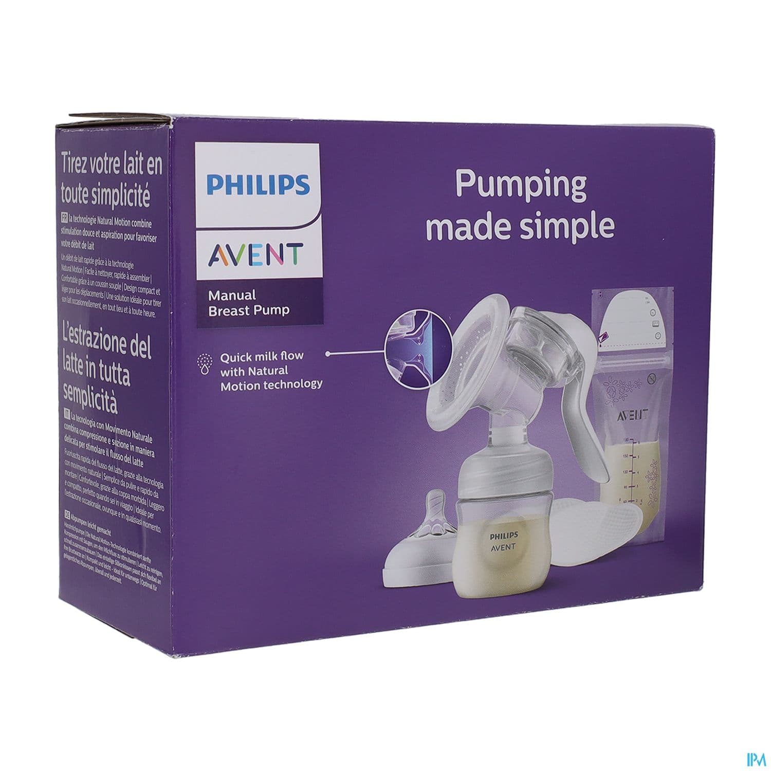 AVENT TIRE-LAIT MAN+SACH CONSERVAT — Pharmacie Centrale Elsie