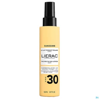 LIERAC SUN LAIT SPF30 150ML