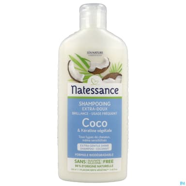 NATESSANCE SH REP COCO/KERAT 250ML