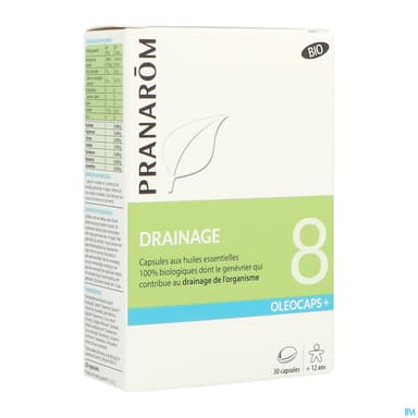 PRANAROM OLEOCAPS+8 DRAINAGE CAP30