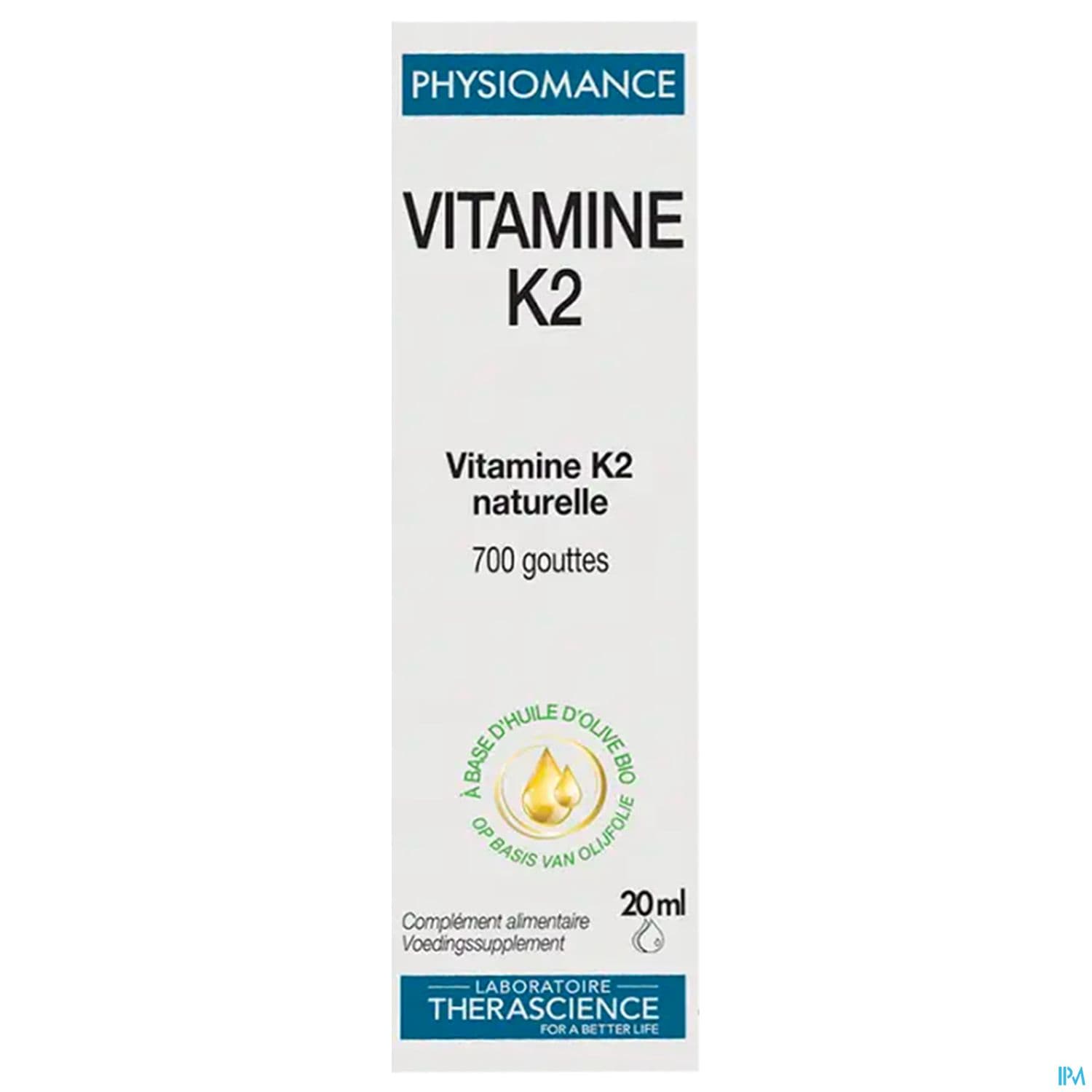 Therascience Physiomance Vitamine K2 Gouttes 20ml