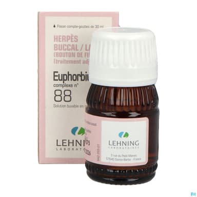 Lehning Complexe 88 Euphorbium Solution Buvable 30ml