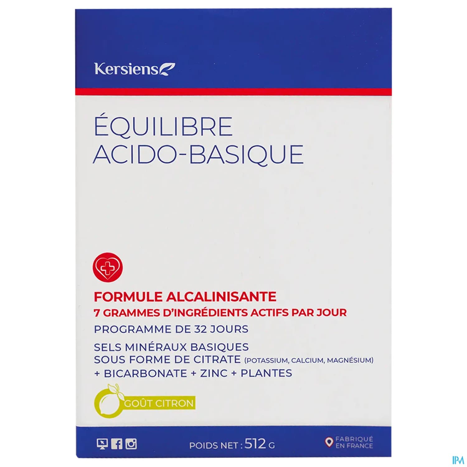 KERSIENS EQUIL ACID/BAS PDR512G