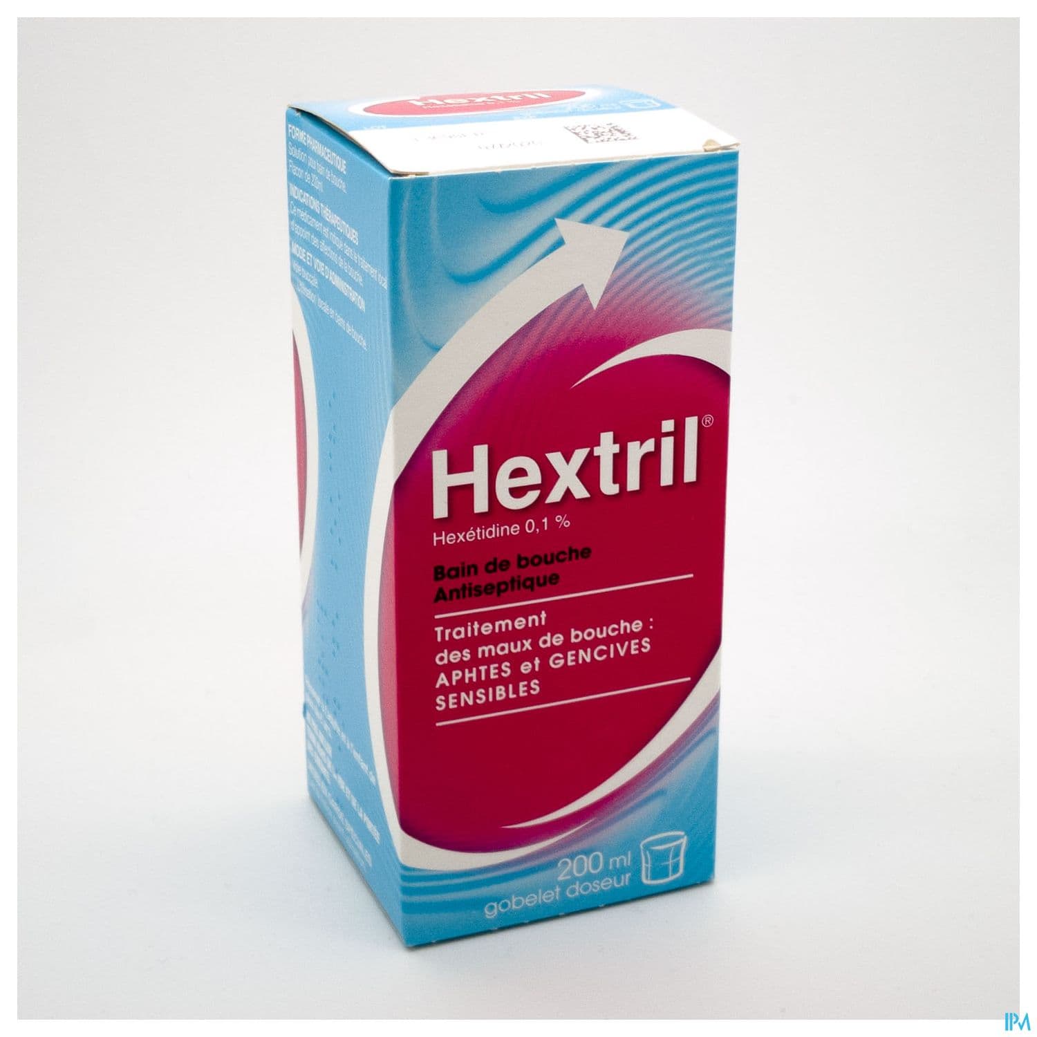 HEXTRIL 0,1% BAIN BOUCHE SOL 200ML