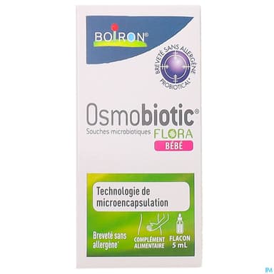 Boiron Osmobiotic Flora Bebe Compte Gouttes 5ml