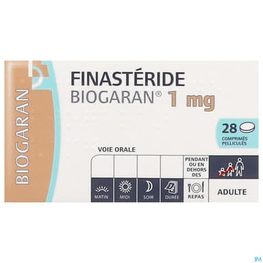Finasteride Biogaran 1mg Comprime 28