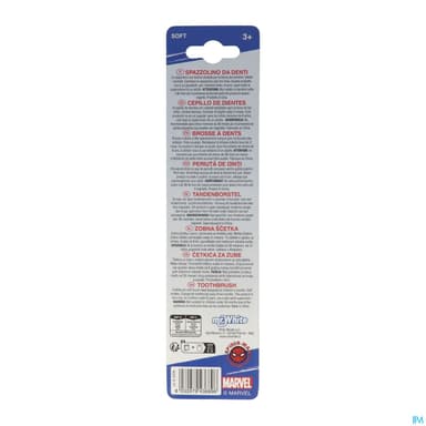 Tinokou Brosse A Dents Ergonomique Spiderman