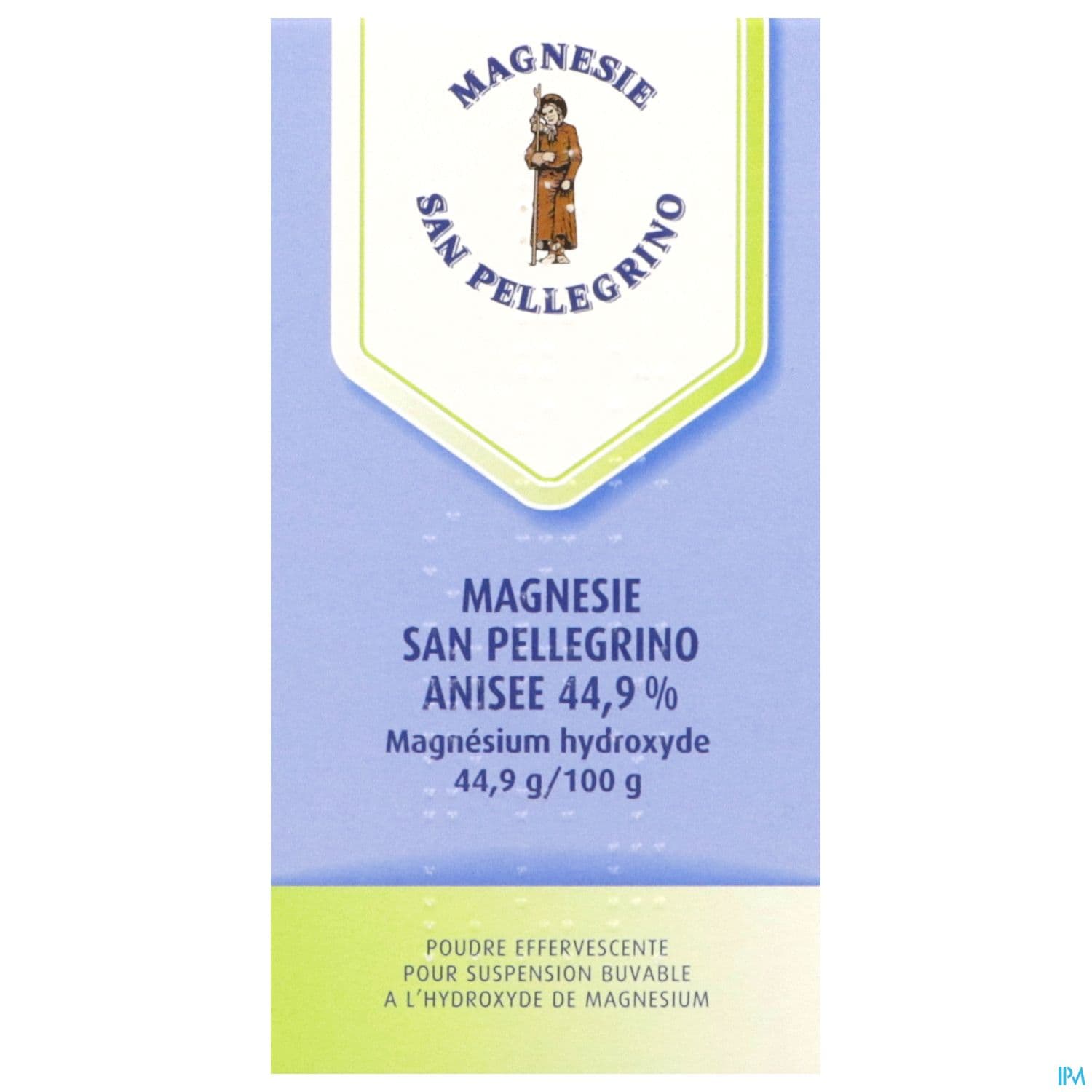 Magnesie San Pellegrino Anisee 44.9% Poudre Eff 125g