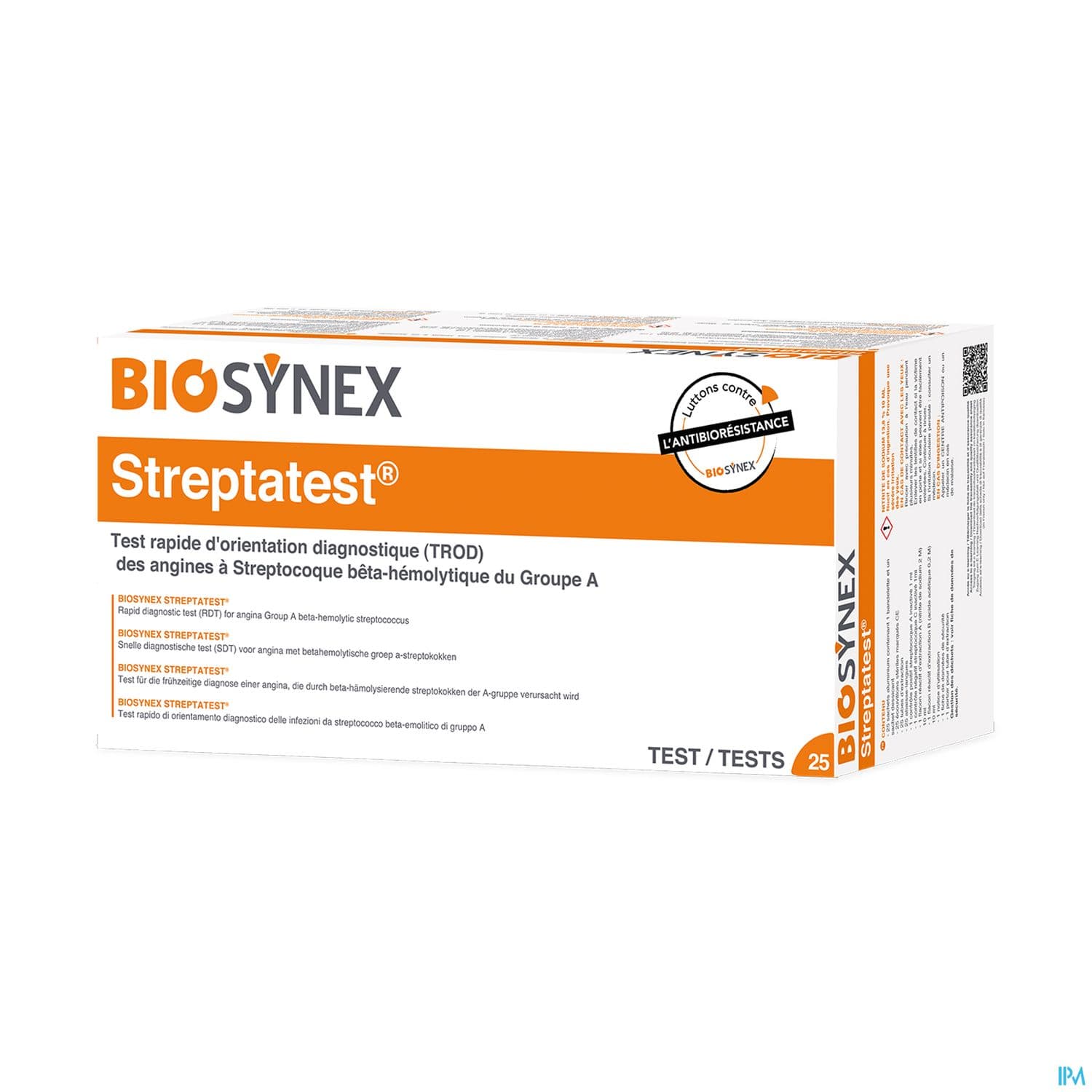 EXACTO PRO STREPTA ANGINE TROD 25