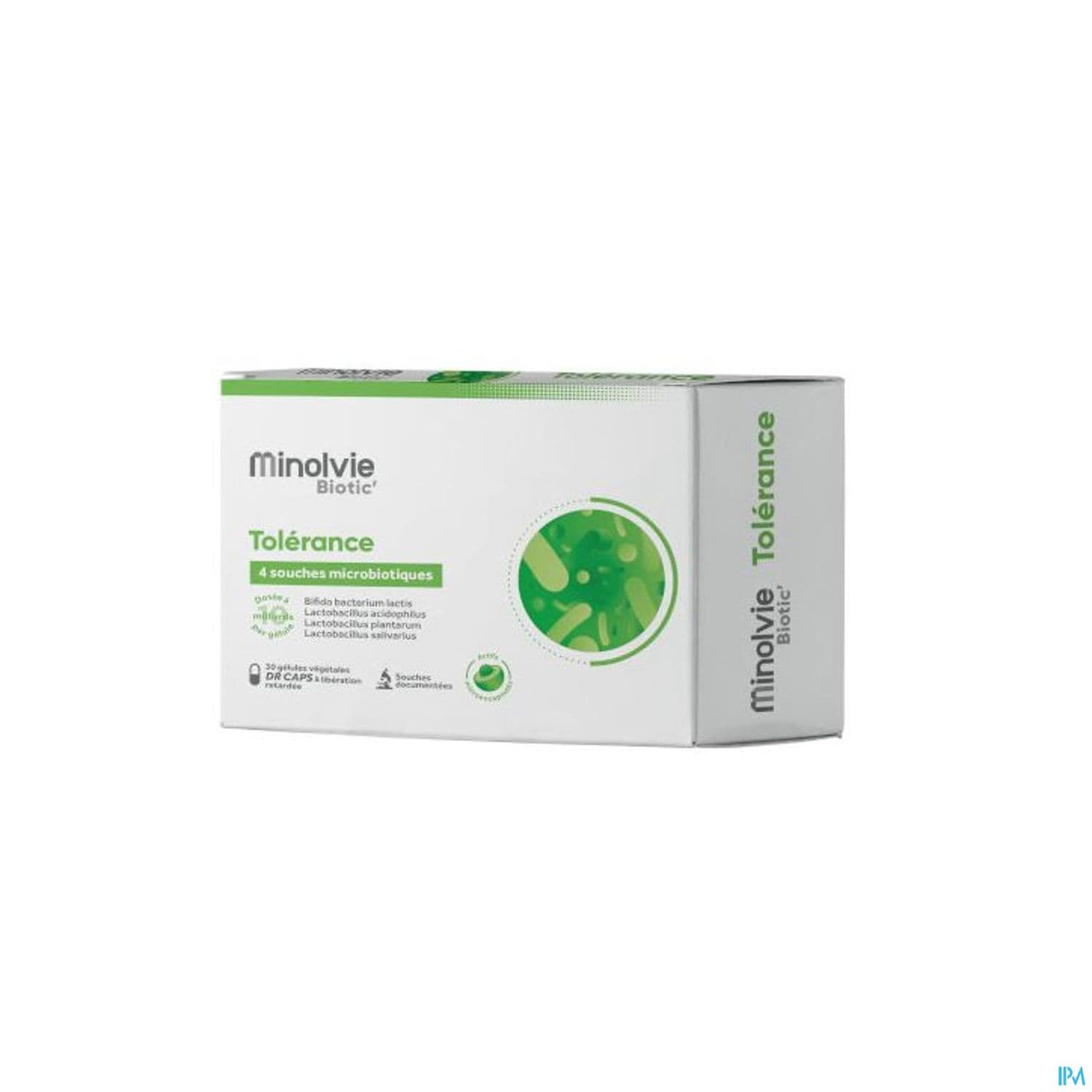 Minolvie Biotic Tolerance 10m Gelule 30 — Pharmacie Lafayette de Douai