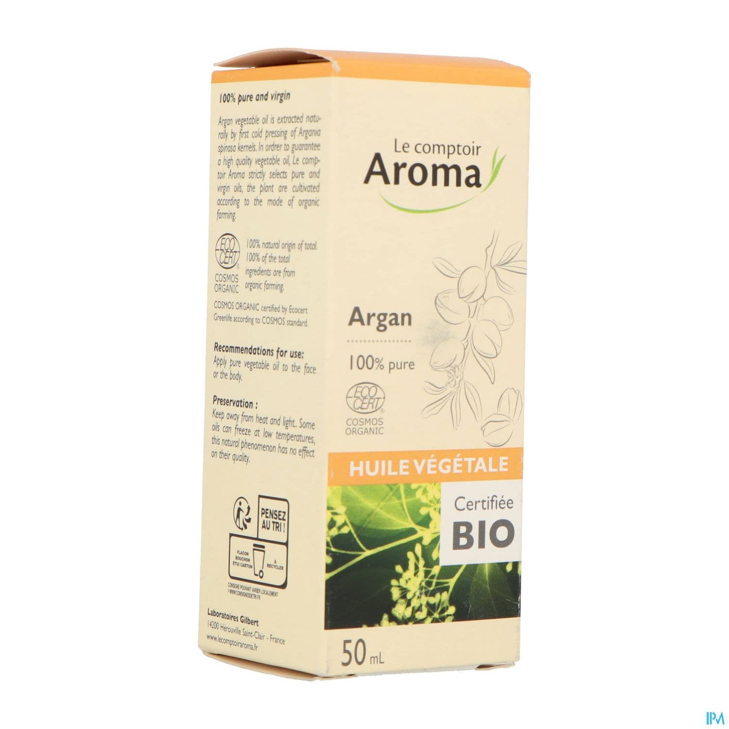 LCAROMA HLE VEG ARGAN 50ML.