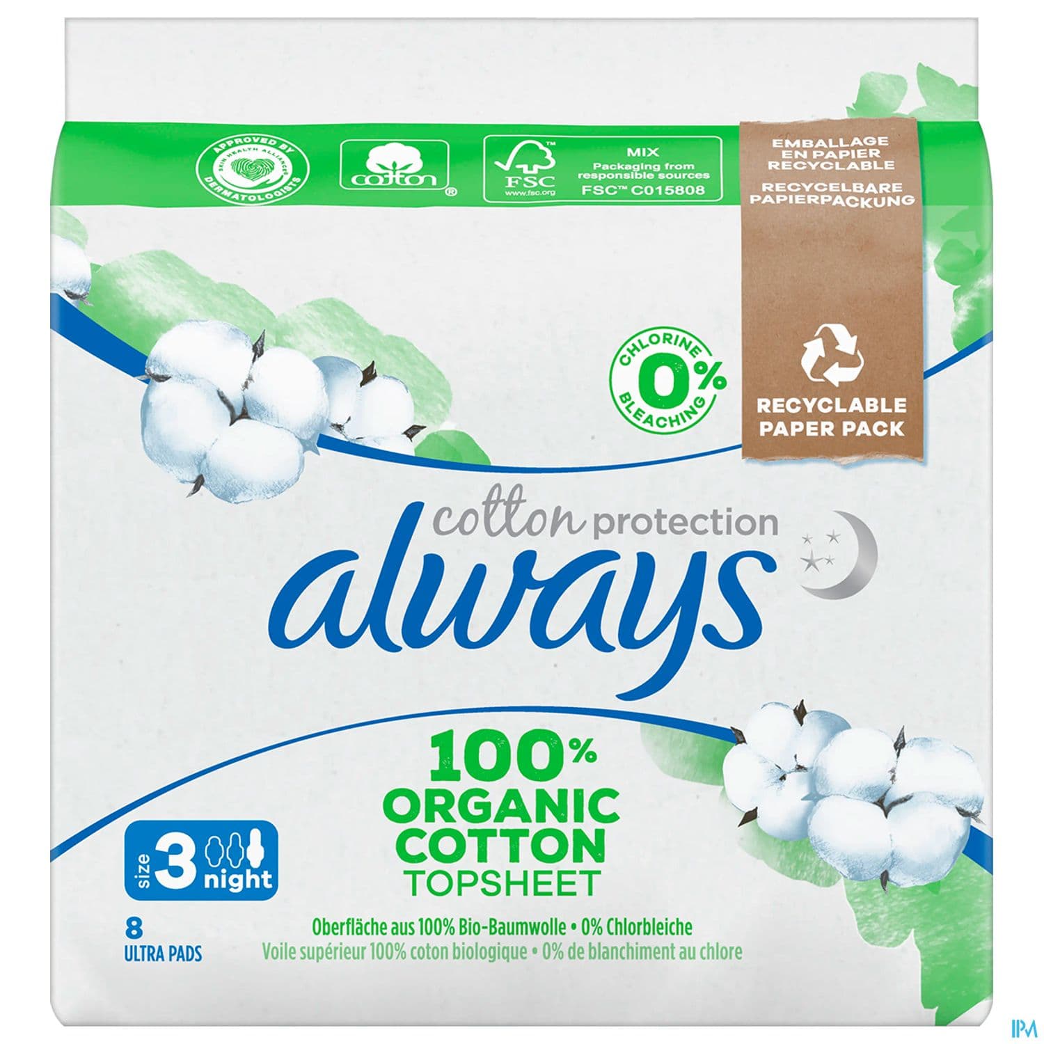 Always Cotton Protection Serviette Night 8