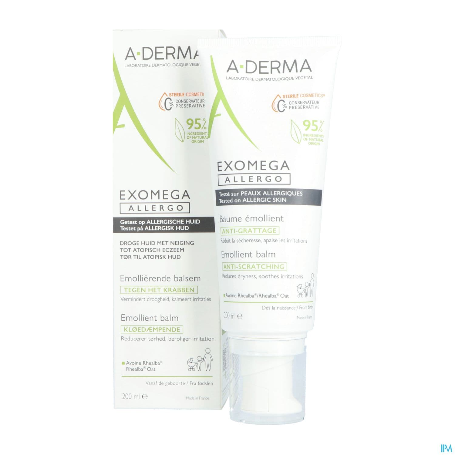 A-DERMA EXOMEGA ALLERGO 200ML