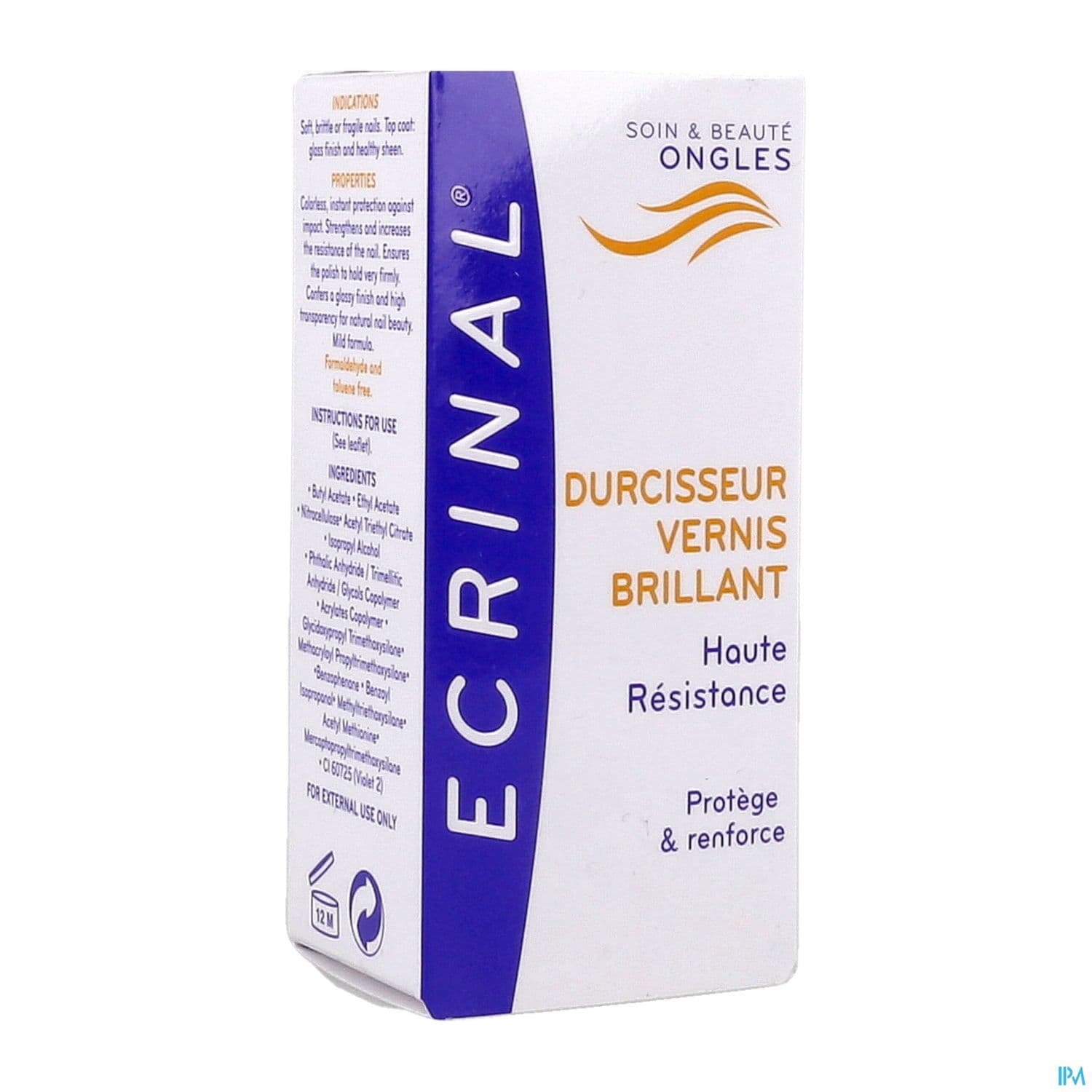 ECRINAL ONGL DURCIS BRILLAN10ML