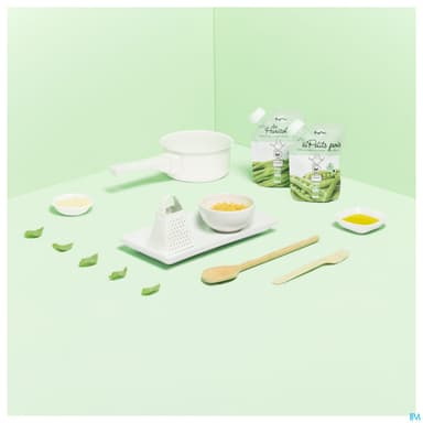 POPOTE PUREE PETITS POIS 120G