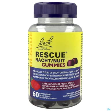 RESCUE GUMMIES NUIT FRUIT ROUGE 60
