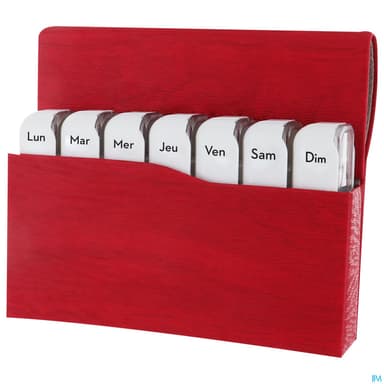 ANYCARE PILULIER MINI BOOK ROUGE