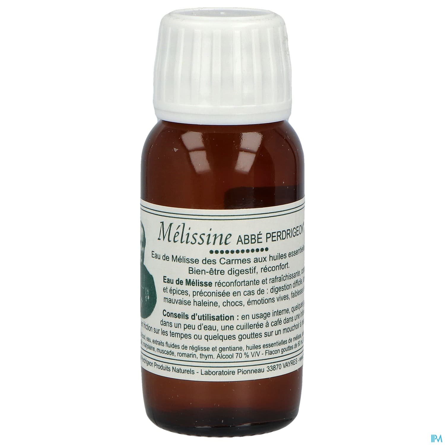 Melissine Abbe Perdrigeon Eau Melisse 60ml