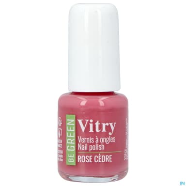 Vitry Be Green Vernis Ongles Rose Cedre 6ml