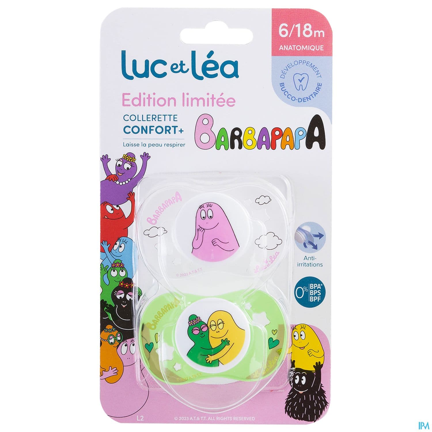 SUCET LUC ANAT BARBAPAPA 6-18M 2