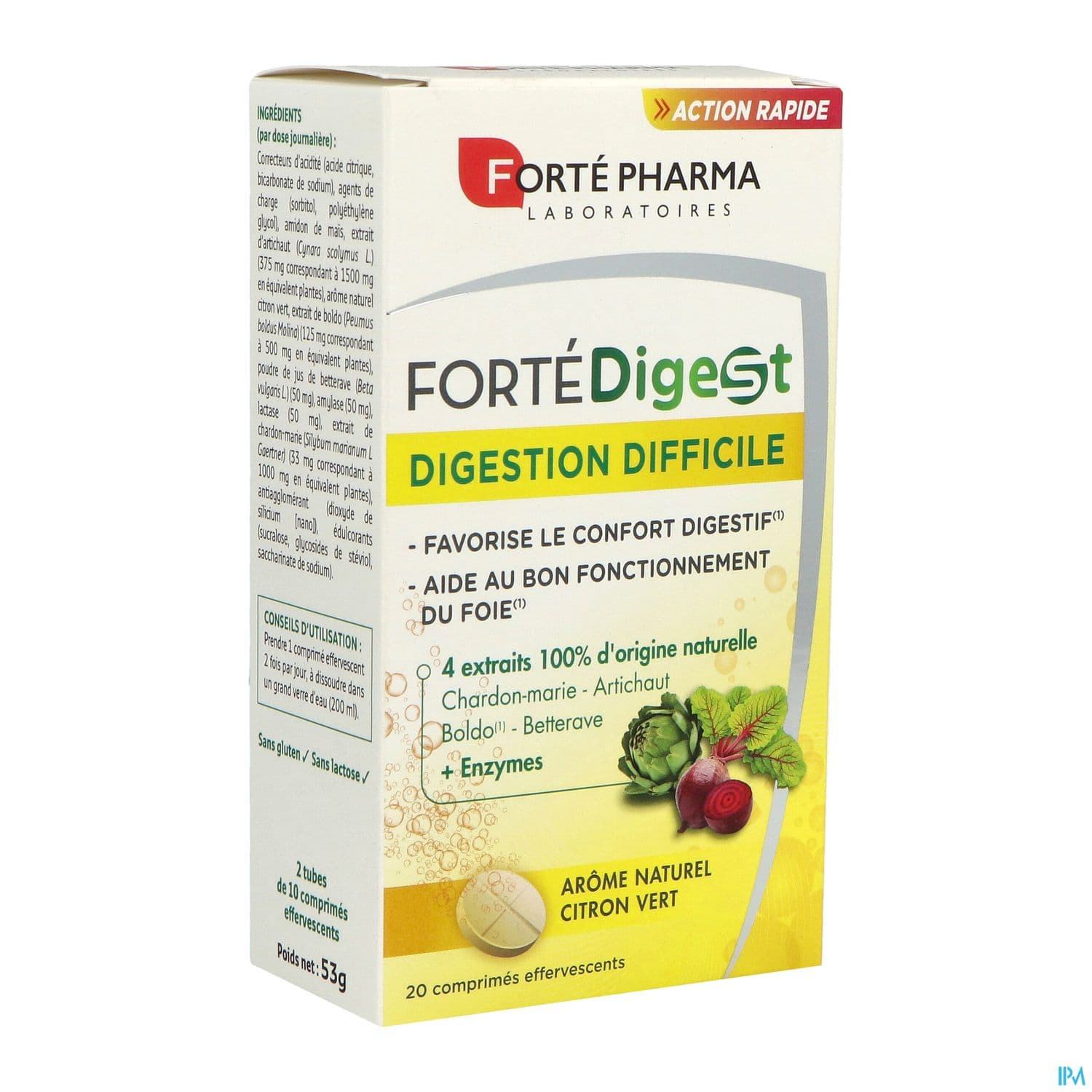 FORTE DIGEST CPR EFFERV 20