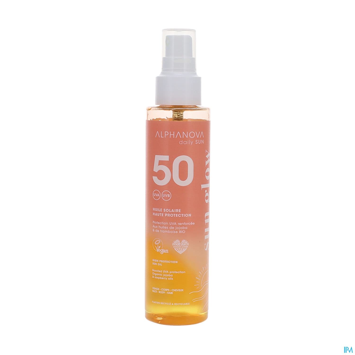 Alphanova Daily Sun Huile Solaire Spf50 Bio 125ml